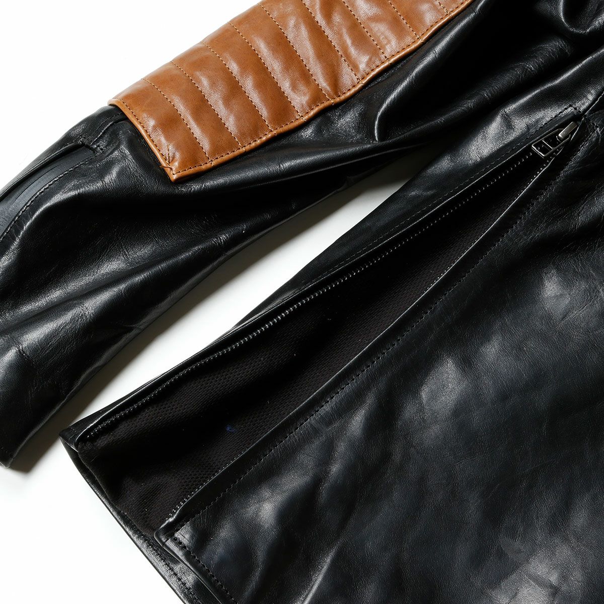 CRUFTER｜MJ1 リミテッド｜レザー｜ブラック×ブラウン