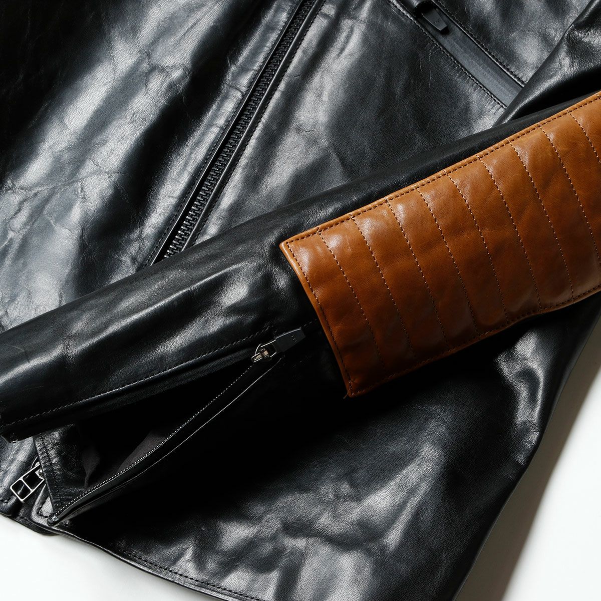 CRUFTER｜MJ1 リミテッド｜レザー｜ブラック×ブラウン