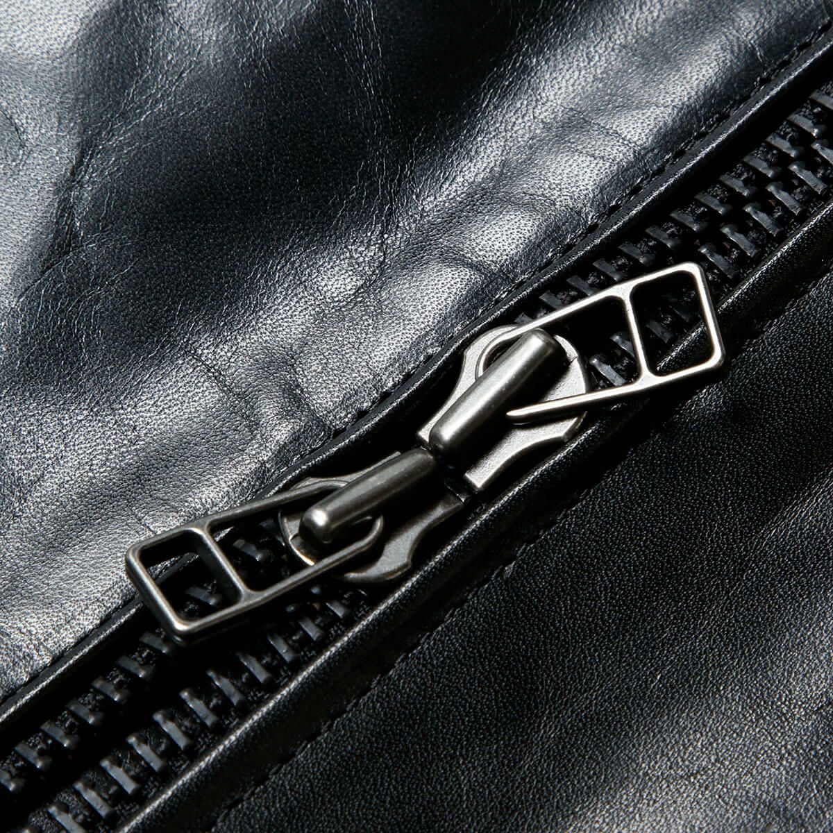 CRUFTER｜MJ1 リミテッド｜レザー｜ブラック×ブラウン