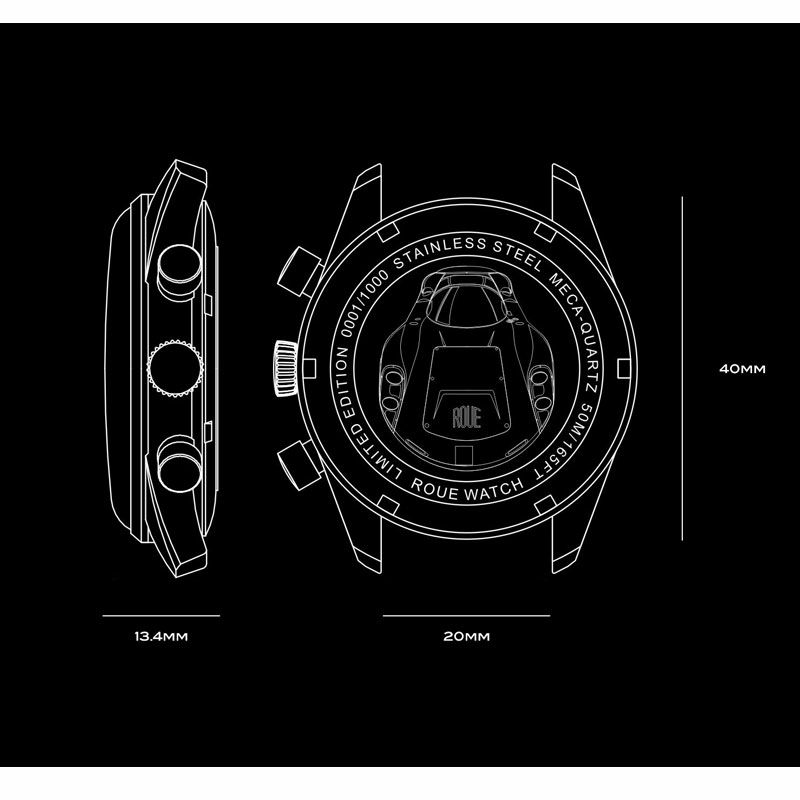 ROUE｜TPS ONE｜時計｜ブラック