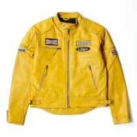 Warson Motors｜リミテッド レザー ジャケット｜イエロー