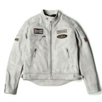 Warson Motors｜リミテッド レザー ジャケット｜オフホワイト