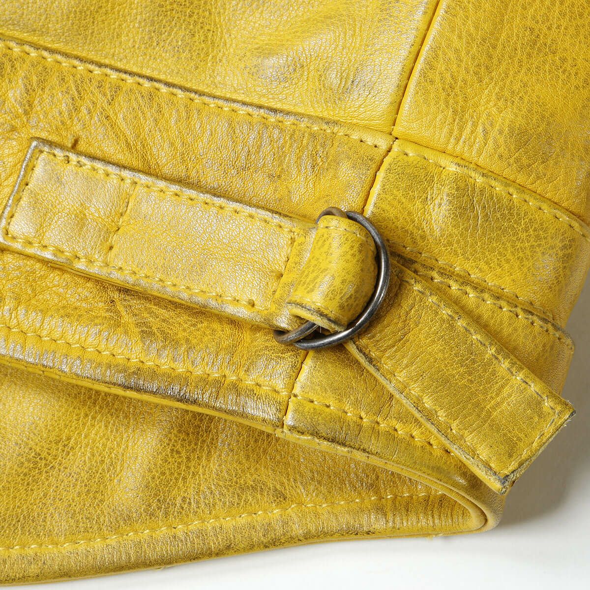 Warson Motors｜リミテッド レザー ジャケット｜イエロー