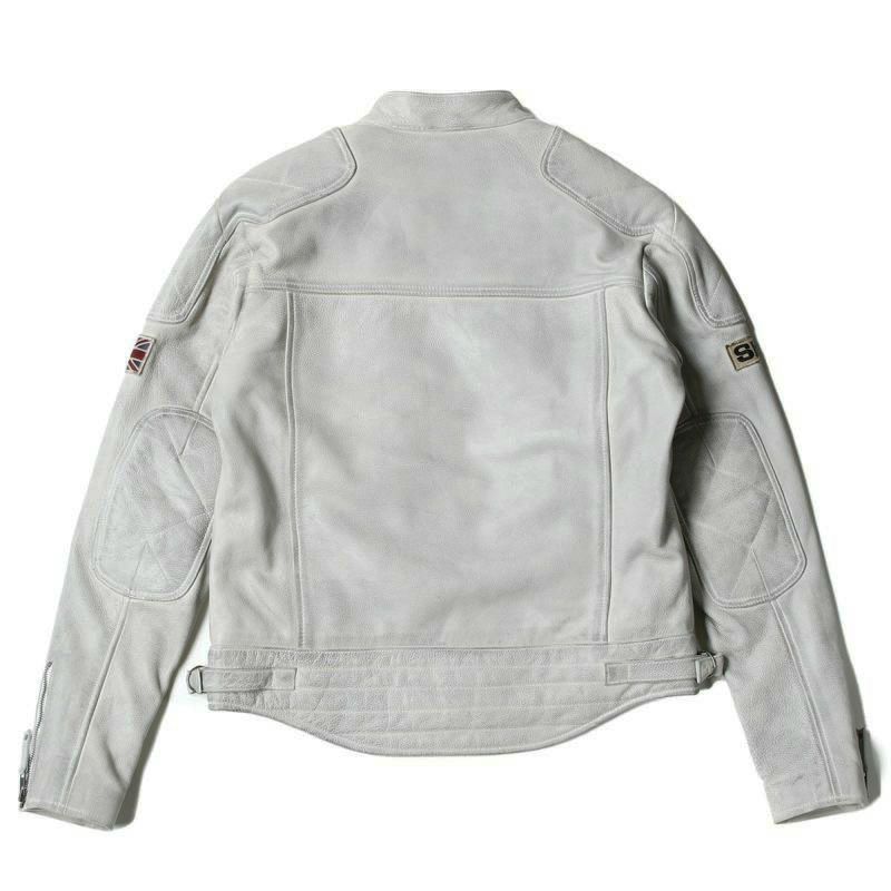 Warson Motors｜リミテッド レザー ジャケット｜オフホワイト