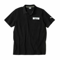 PORSCHE｜ポルシェ レガシー ベース スウェット ポロ｜ポロシャツ｜ブラック