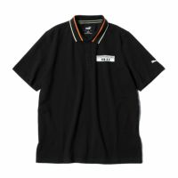 PORSCHE｜ポルシェ レガシー ベース スウェット ポロ｜ポロシャツ｜ブラック