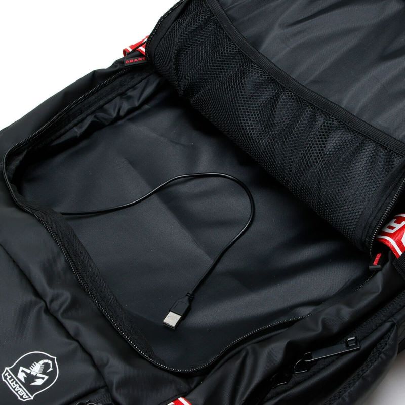 Abarth｜アバルト トロリーバッグ｜キャリーケース｜ブラック