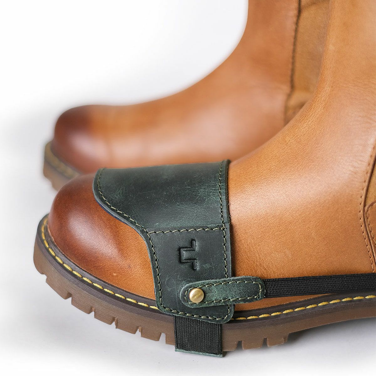 Trip Machine｜シュー プロテクター スリッポン｜シュープロテクター｜フォレストグリーン｜着用イメージ