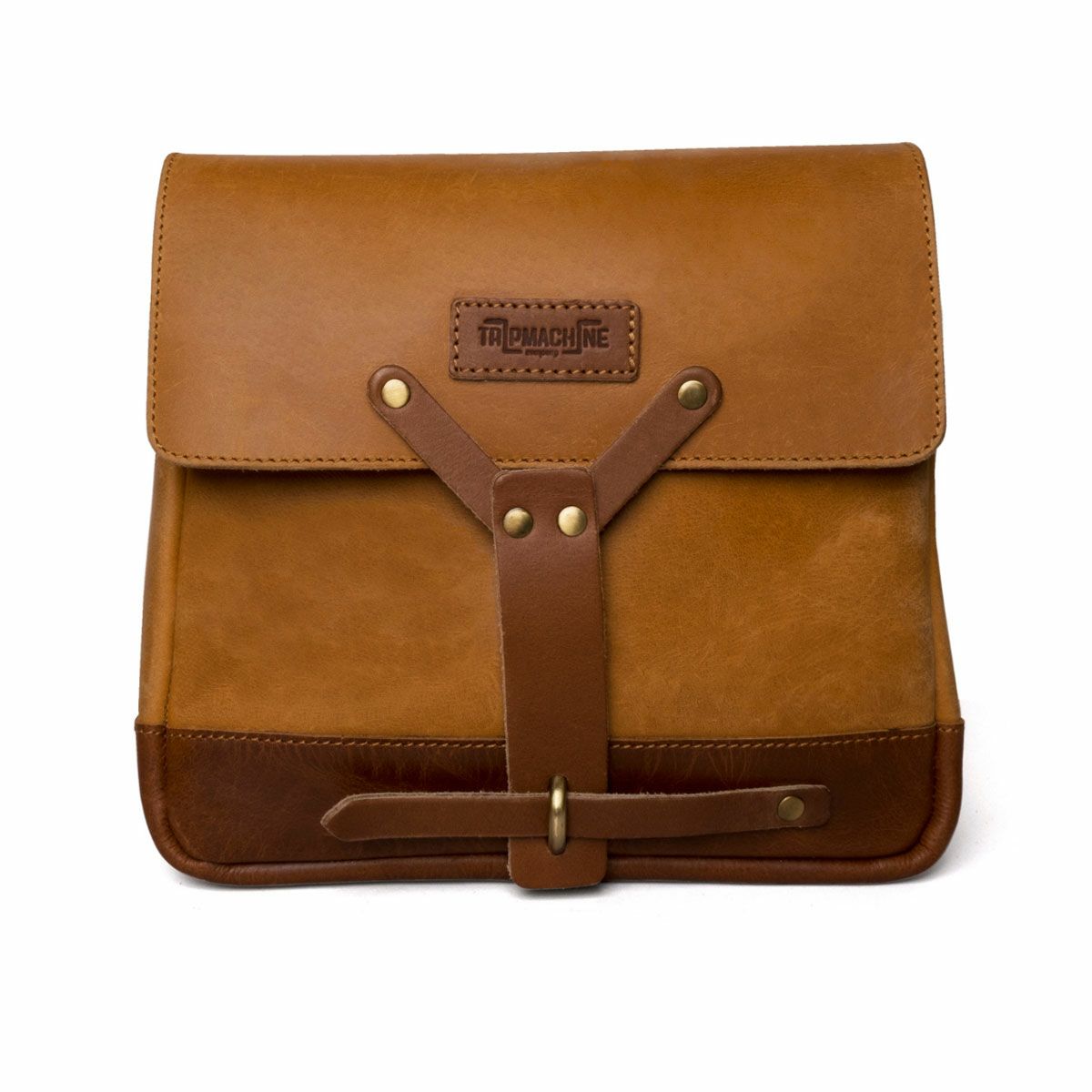 Trip Machine｜メッセンジャー バッグ｜サイドバッグ｜ヴィンテージタン