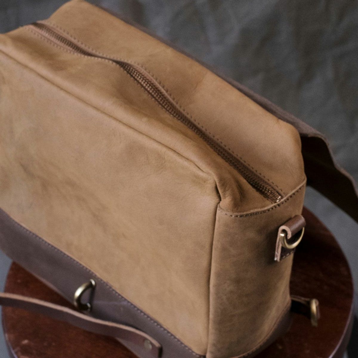 Trip Machine｜メッセンジャー バッグ｜サイドバッグ｜タバコブラウン