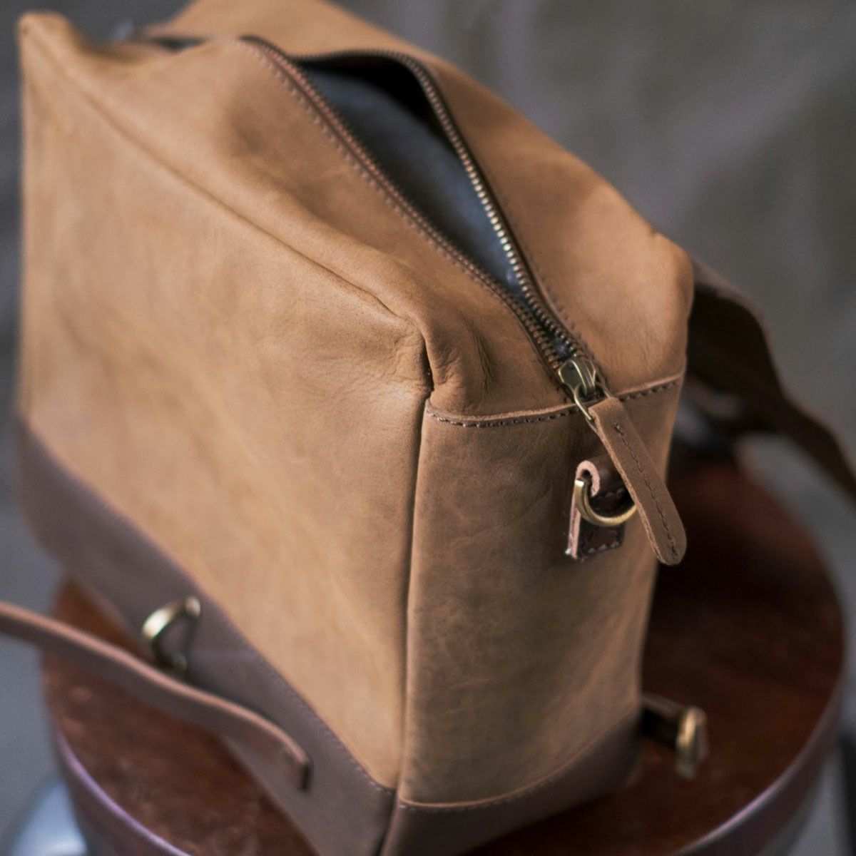 Trip Machine｜メッセンジャー バッグ｜サイドバッグ｜タバコブラウン