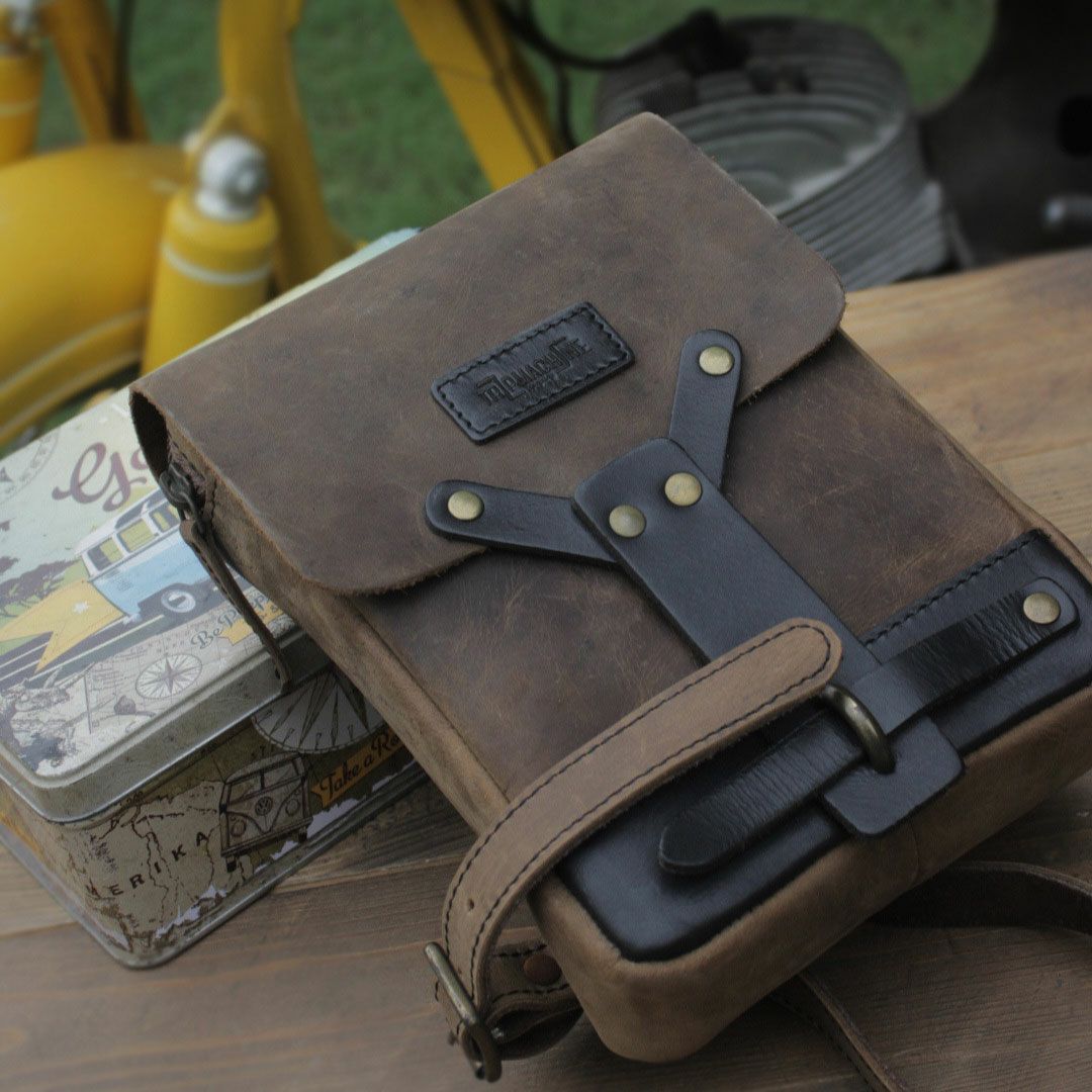 Trip Machine｜サイ バッグ｜レッグバッグ｜タバコブラウン