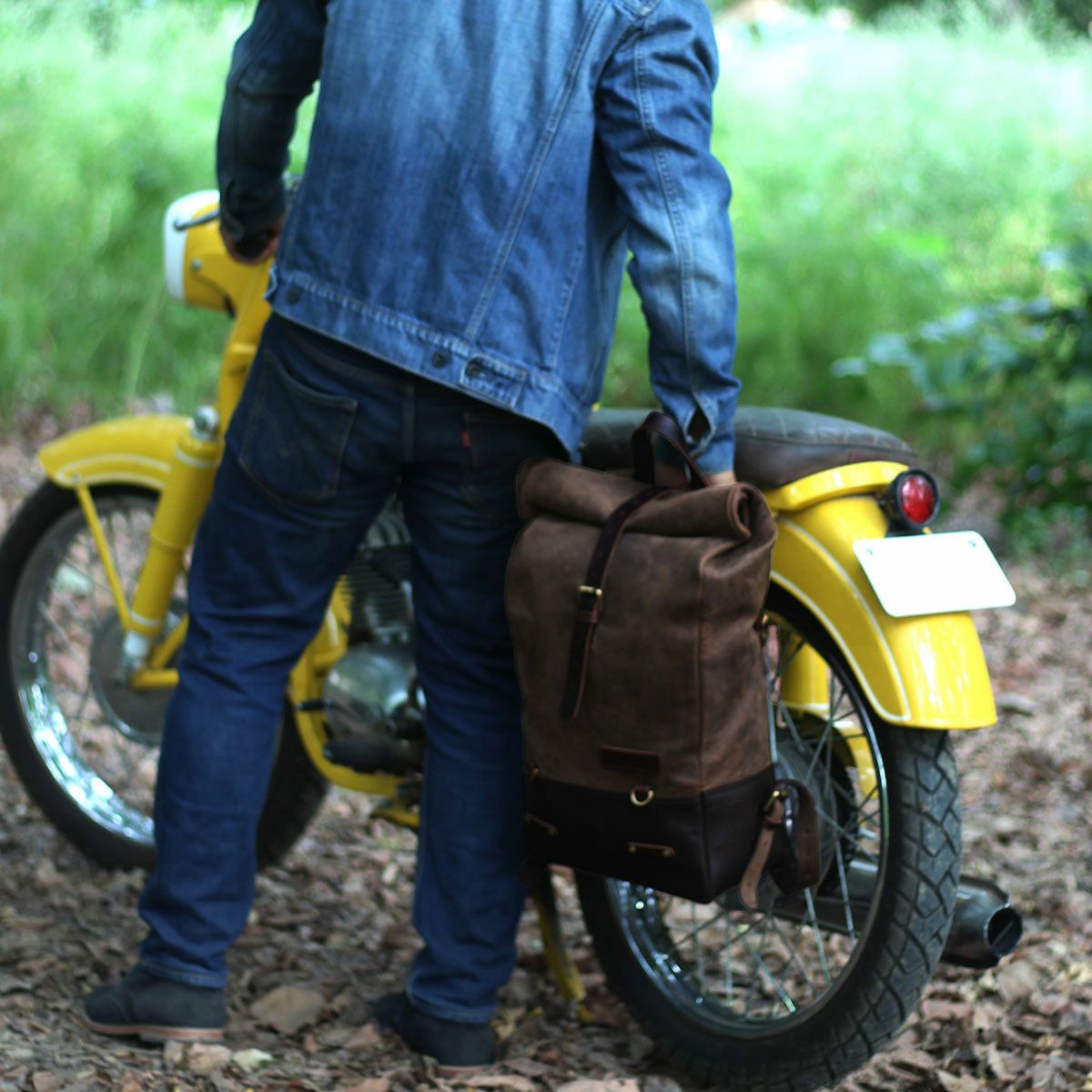 Trip Machine｜バックパック パニア｜タバコ｜使用イメージ