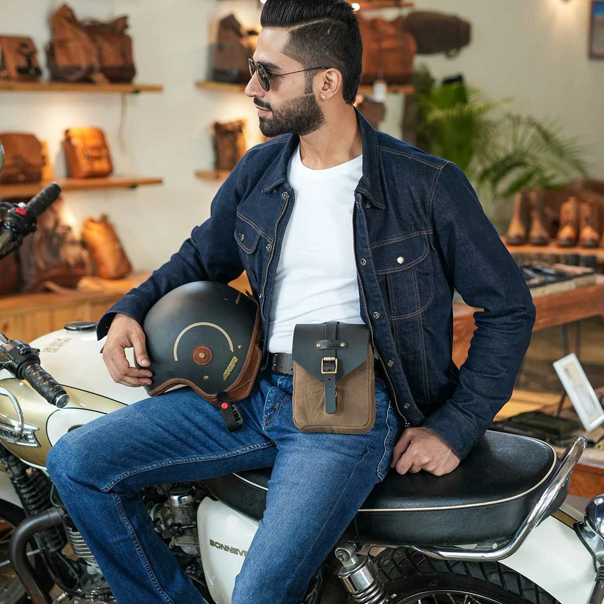 Trip Machine｜タンク ポーチ｜タンクバック｜タバコ｜使用イメージ