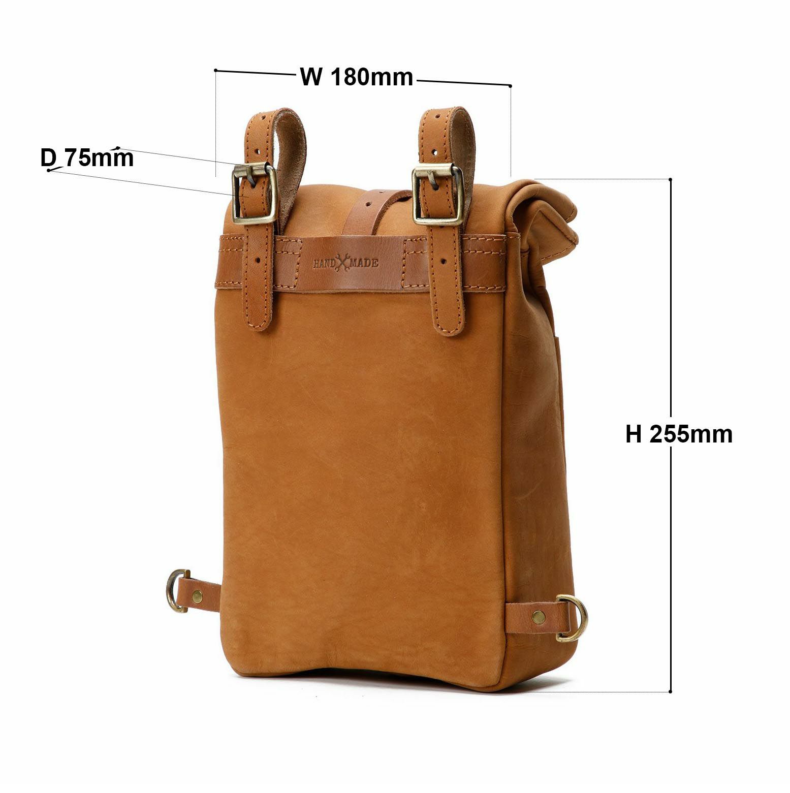 Trip Machine｜ミニ パニア｜ショルダー｜ヴィンテージタン