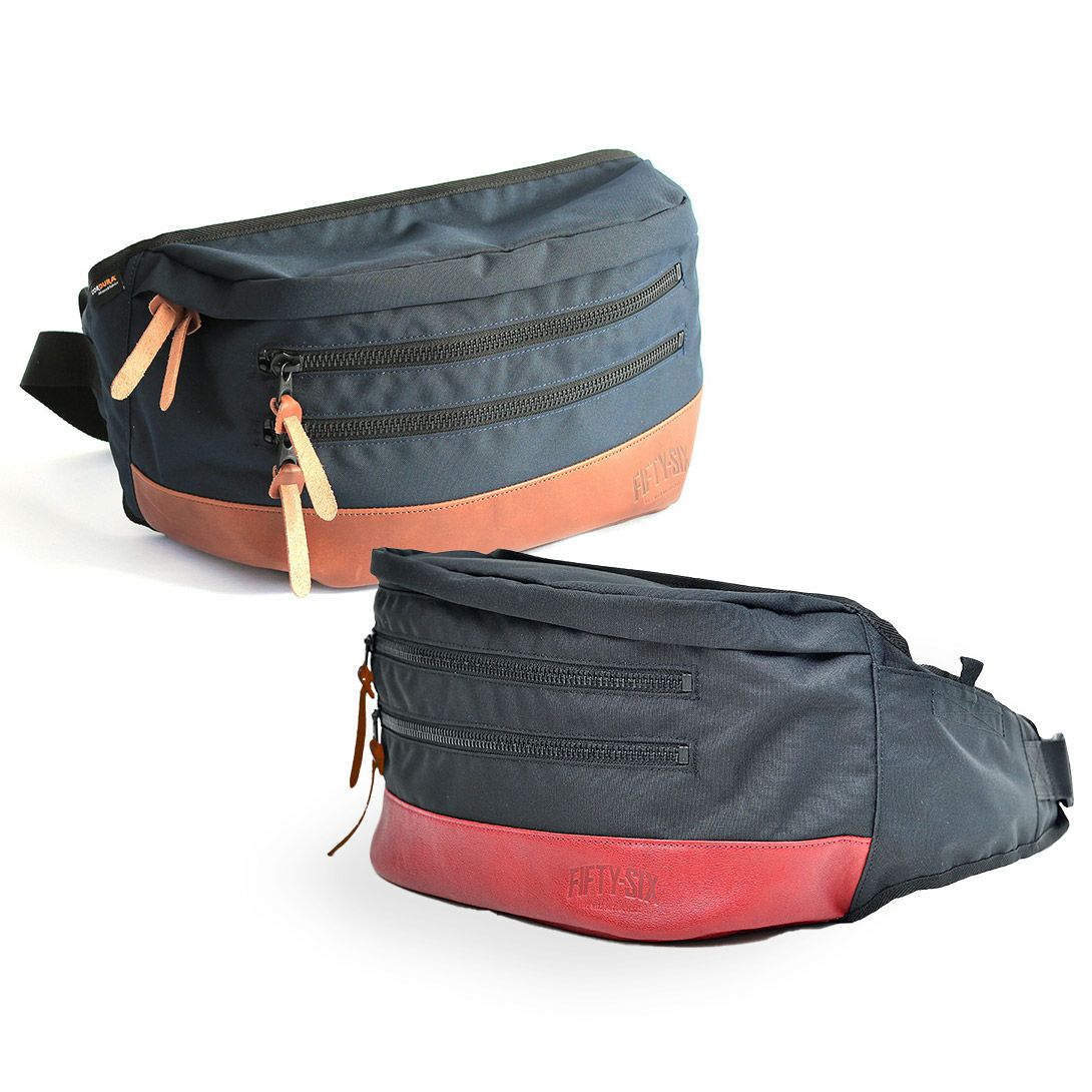 56design｜ウェスト ＆ ボディ コーデュラ バッグ｜ウエストバッグ56design｜ウェスト ＆ ボディ コーデュラ バッグ｜ウエストバッグ