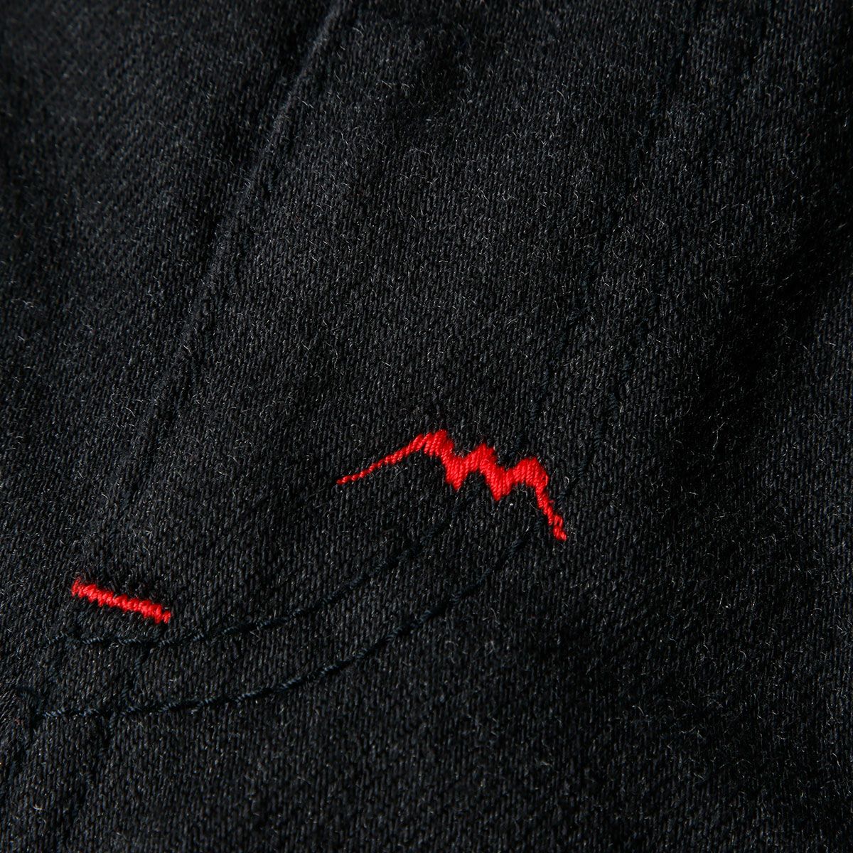 56design｜ストレッチ スリム コーデュラ デニム｜ブラック