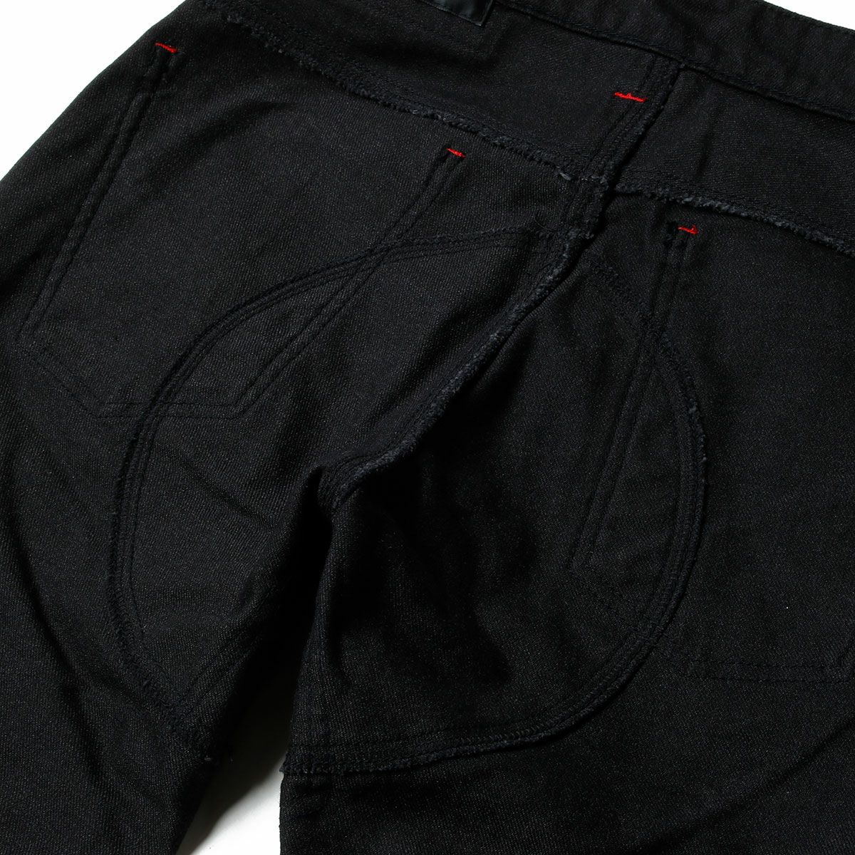 56design｜ストレッチ スリム コーデュラ デニム｜ブラック