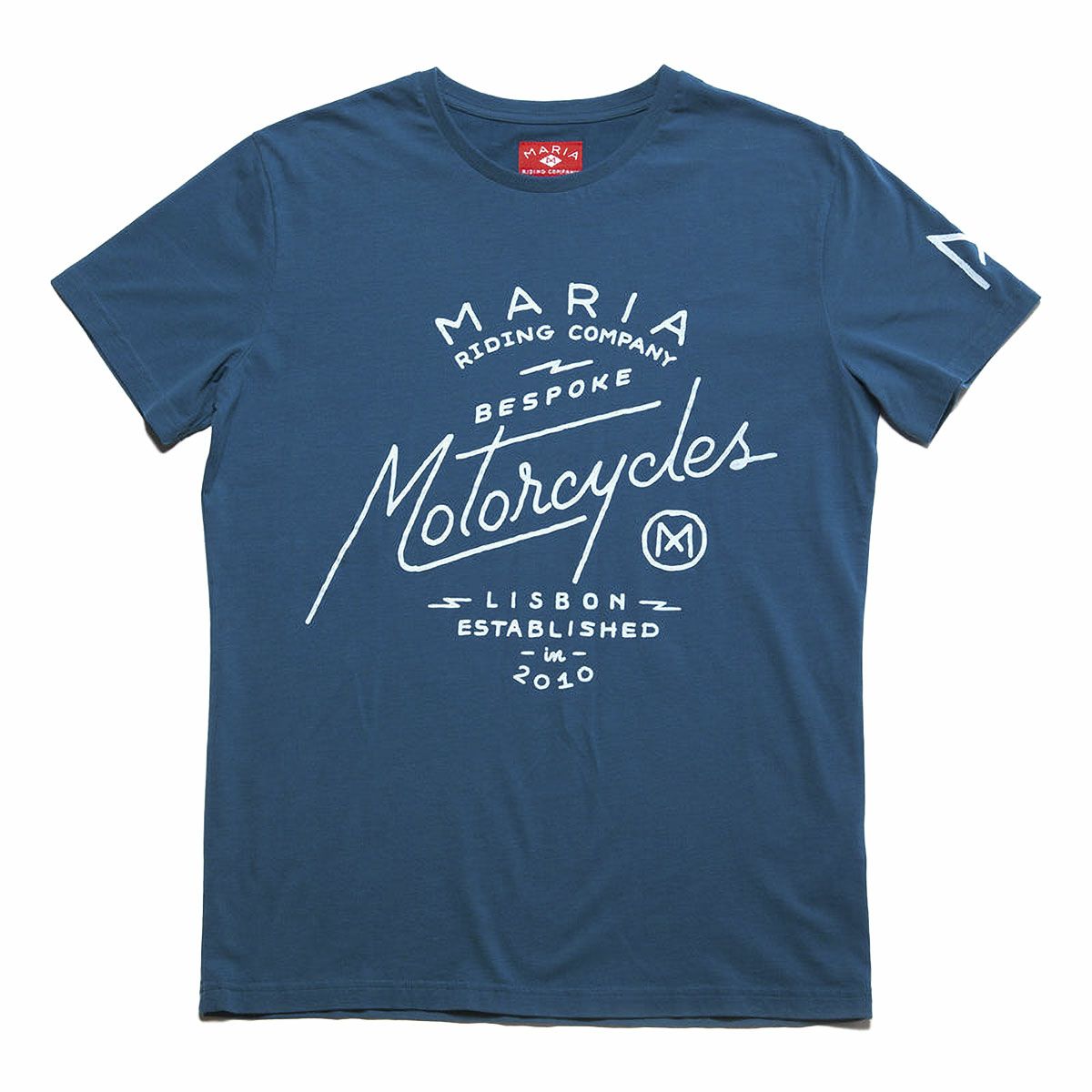 Maria Riding Company｜マリア ビスポーク Tシャツ｜ブルー