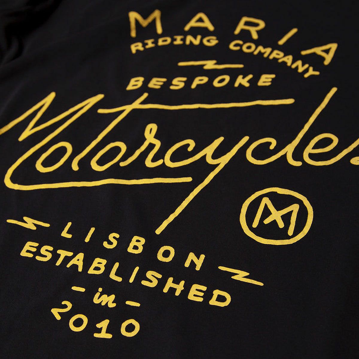 Maria Riding Company｜マリア ビスポーク Tシャツ｜ブラック