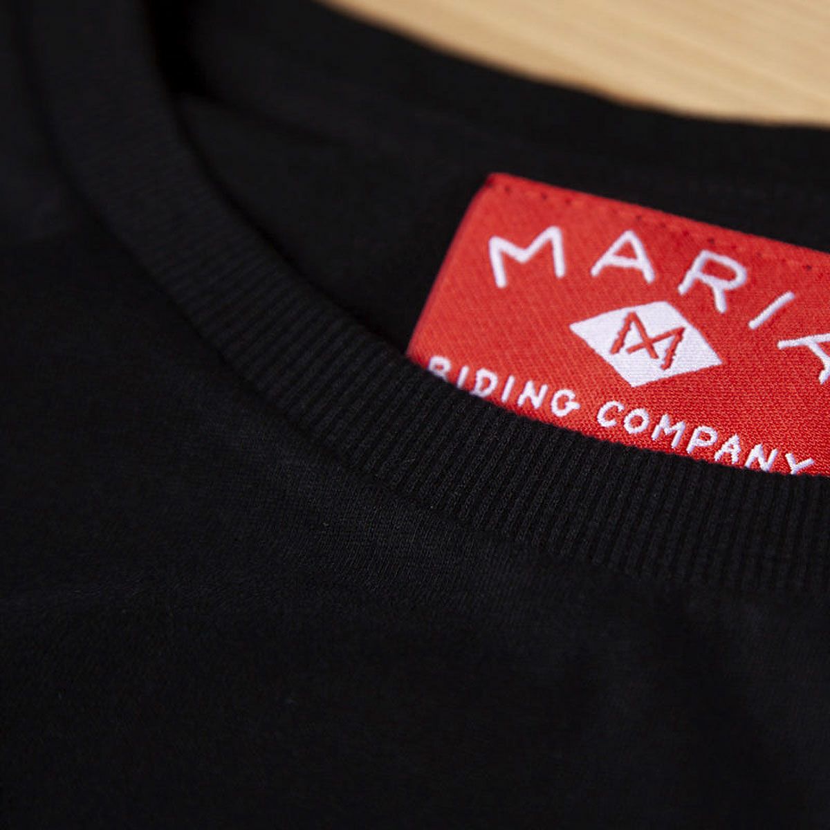 Maria Riding Company｜マリア ビスポーク Tシャツ｜ブラック