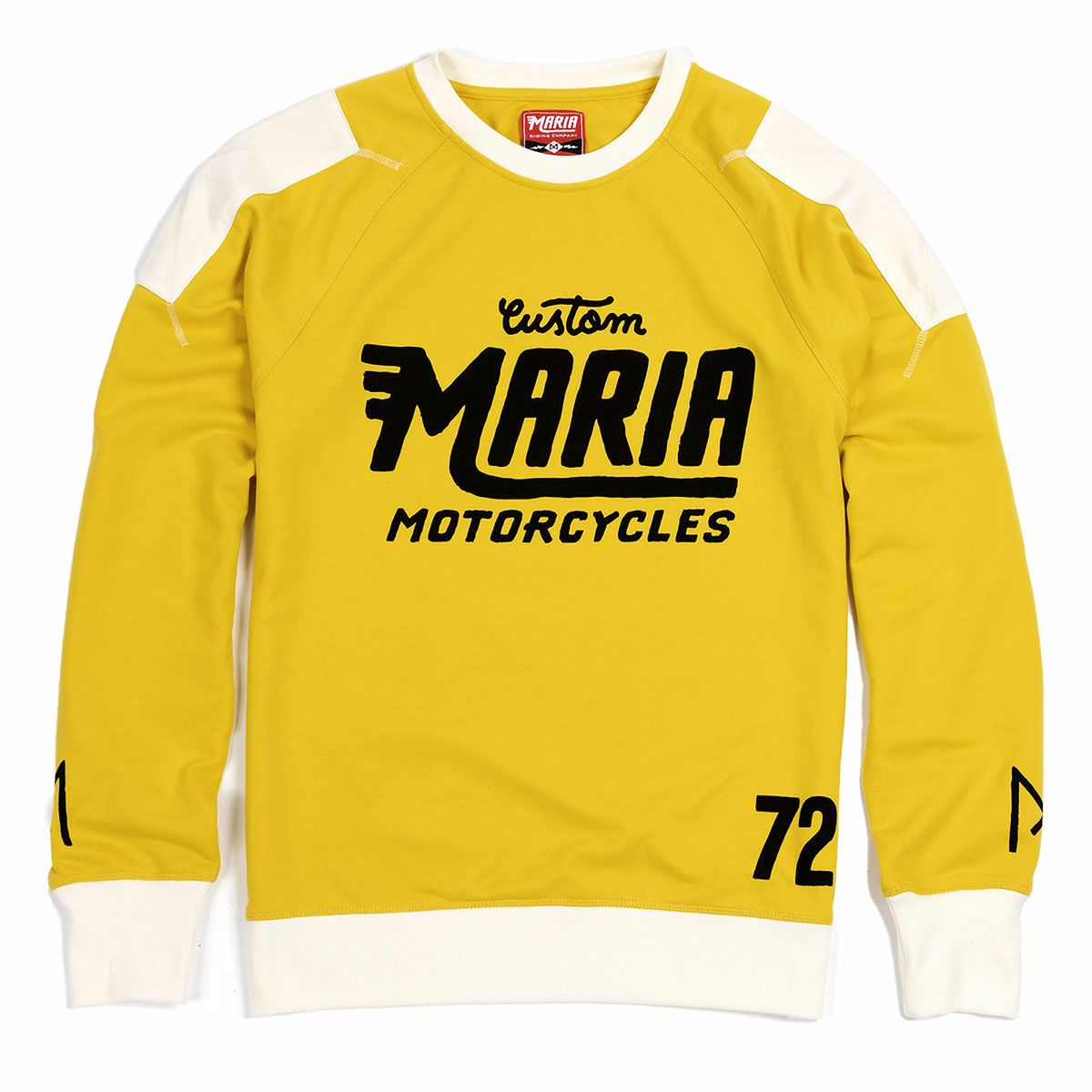 Maria Riding Company｜リージョン スウェットシャツ｜イエロー