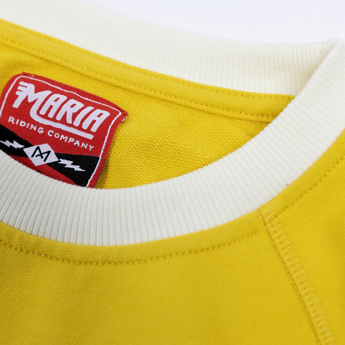 Maria Riding Company｜リージョン スウェットシャツ｜イエロー