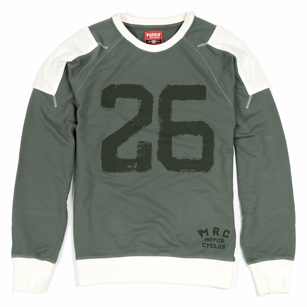 Maria Riding Company｜リージョン スウェットシャツ｜グリーン