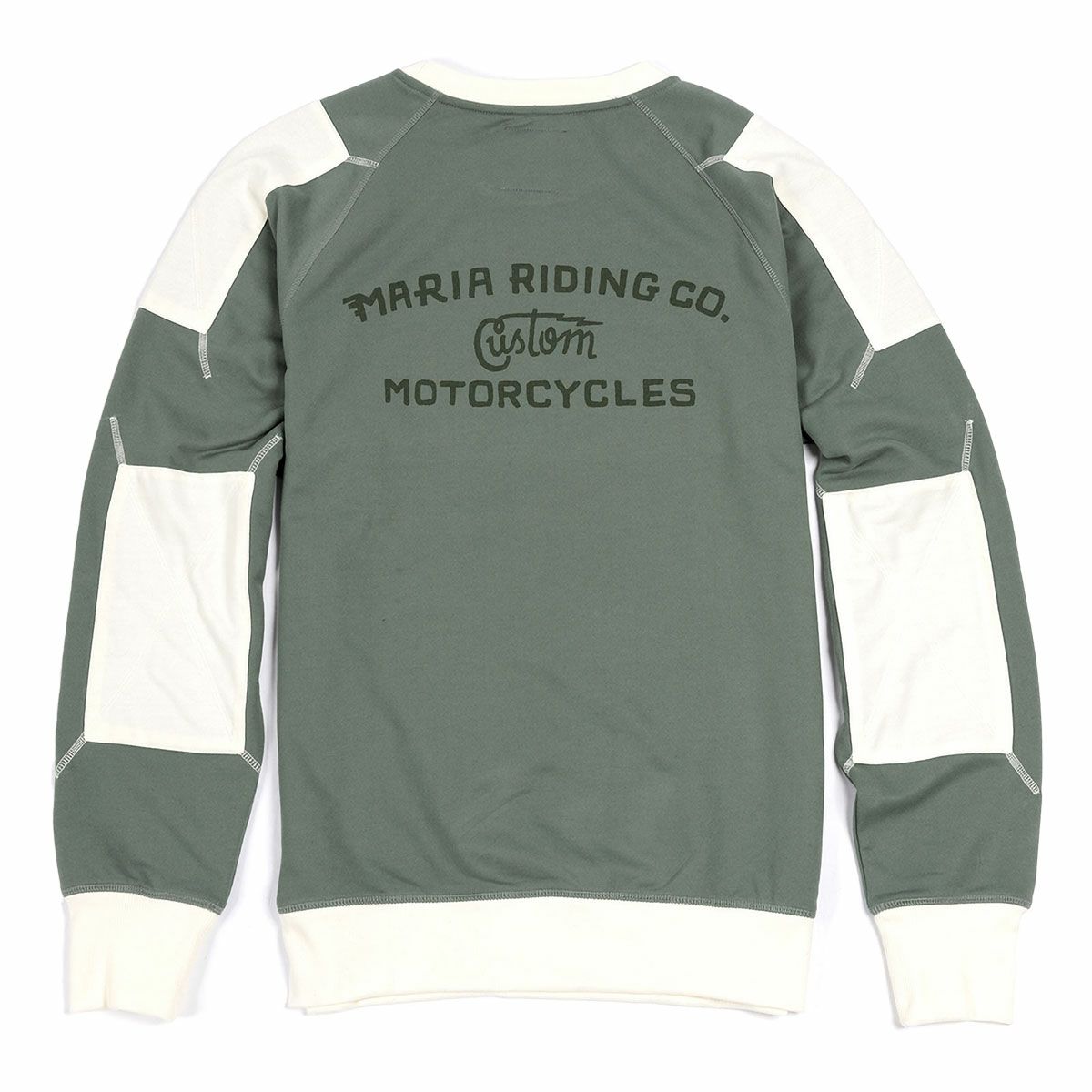 Maria Riding Company｜リージョン スウェットシャツ｜グリーン