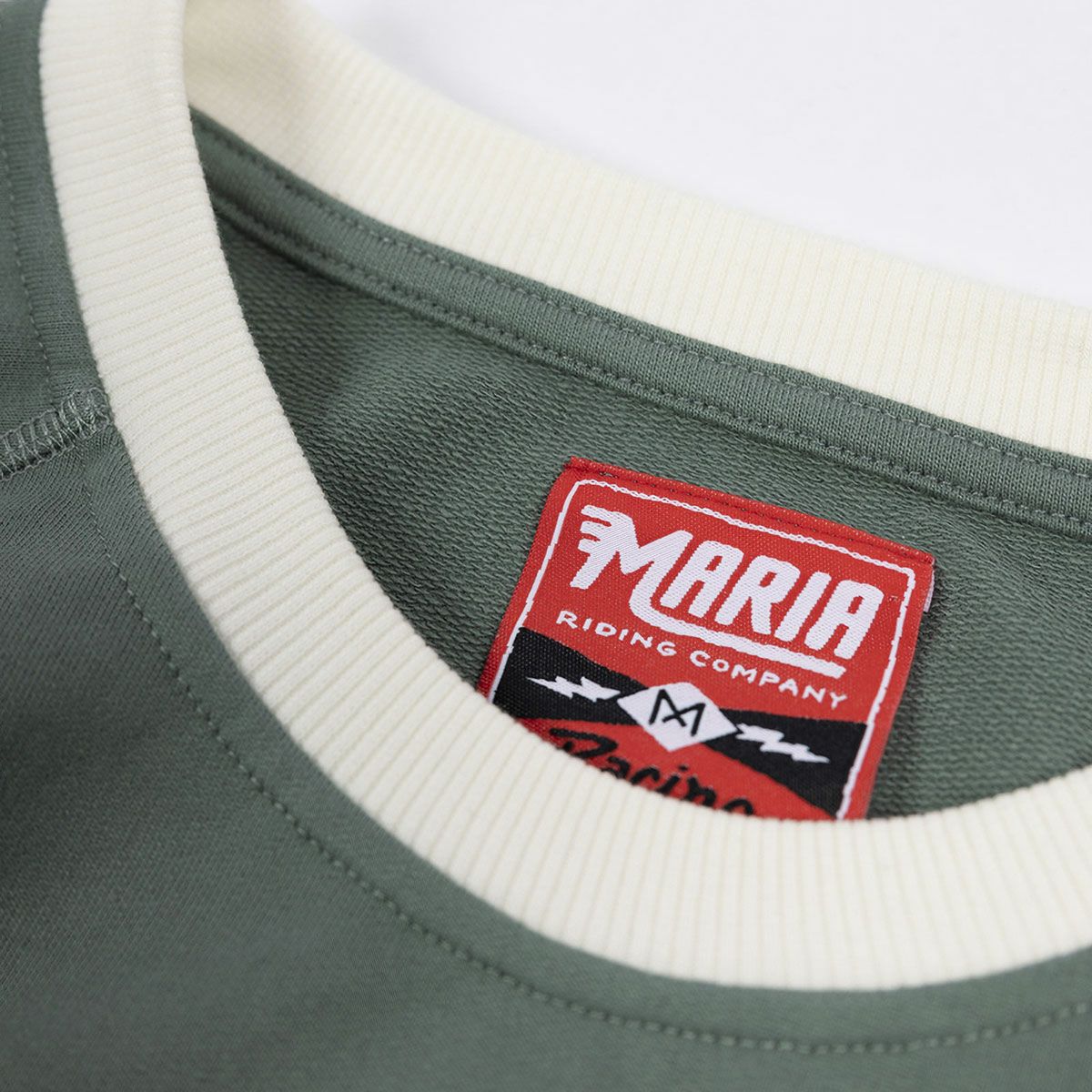 Maria Riding Company｜リージョン スウェットシャツ｜グリーン