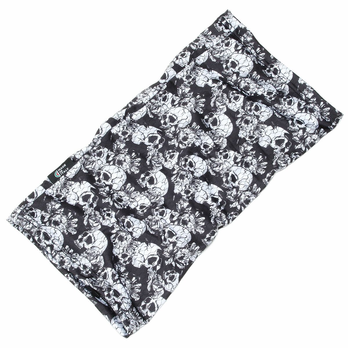 EtheN｜チューブ 034｜ネックカバー｜ブラック×ホワイト