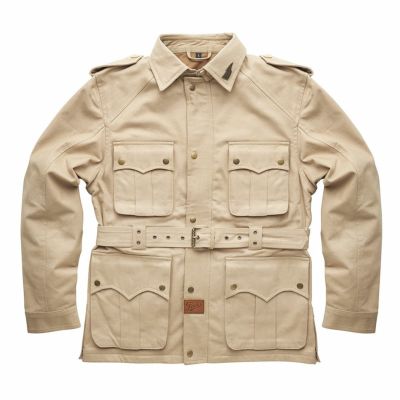 Fuel Motorcycles｜サファリ ジャケット｜ファブリック｜サンド