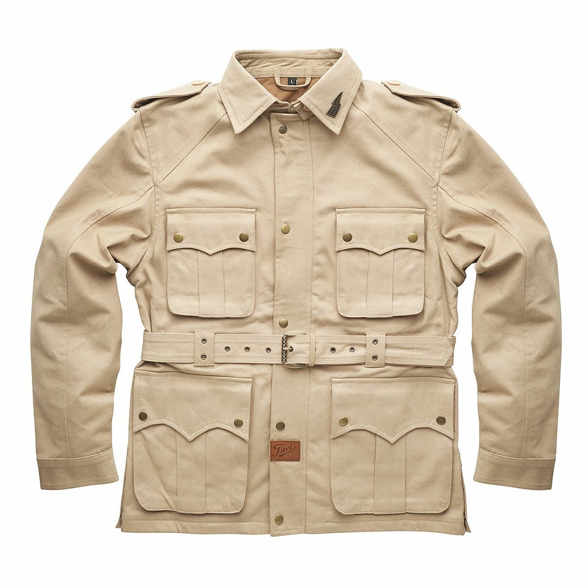 Fuel Motorcycles｜サファリ ジャケット｜ファブリック｜サンド