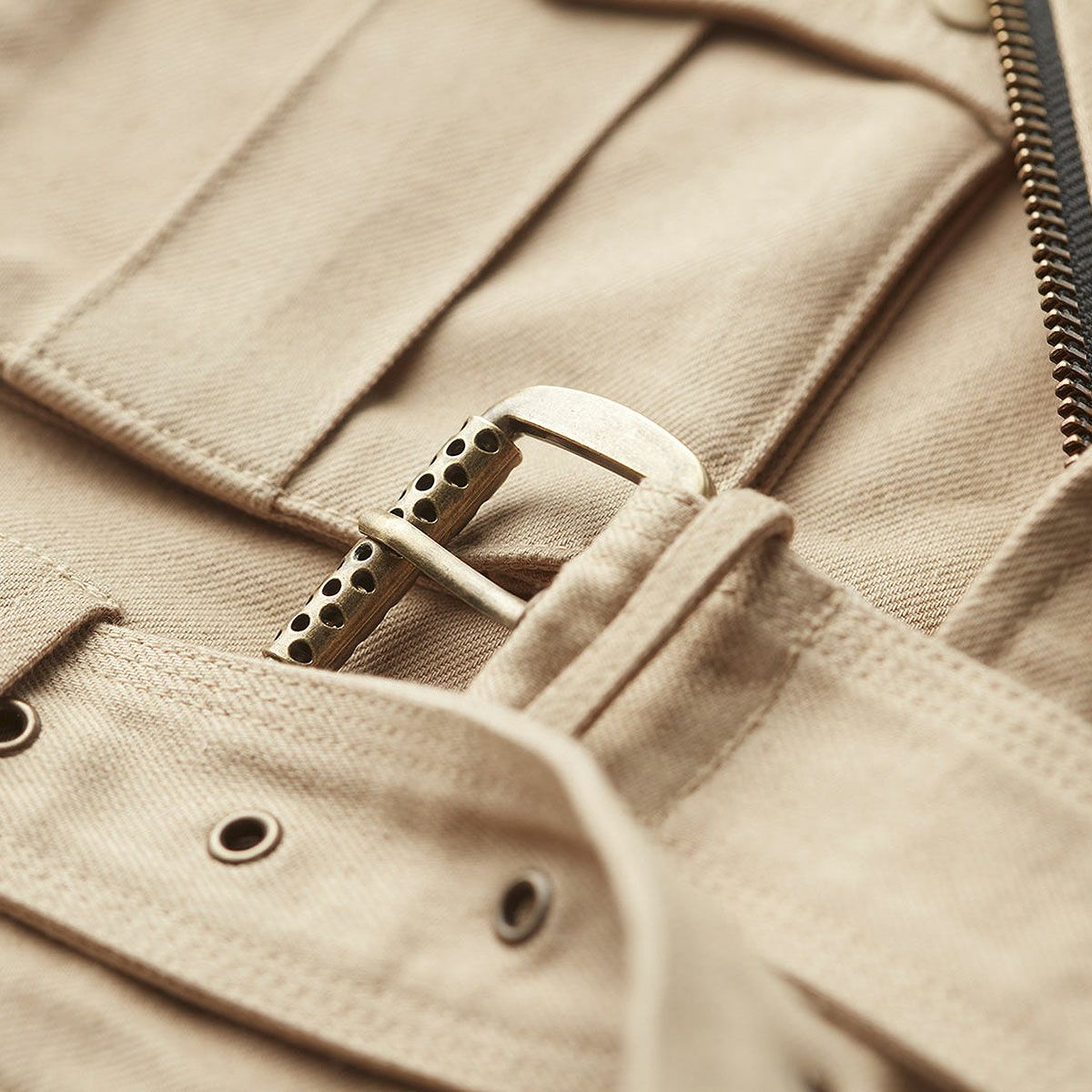 Fuel Motorcycles｜サファリ ジャケット｜ファブリック｜サンド