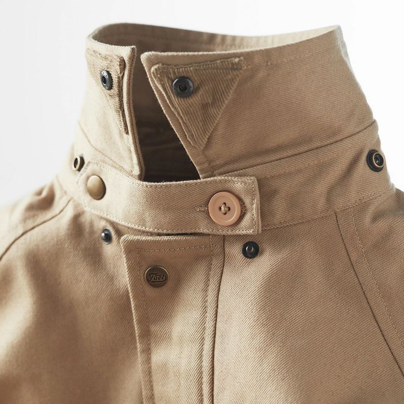 Fuel Motorcycles｜サファリ ジャケット｜ファブリック｜サンド