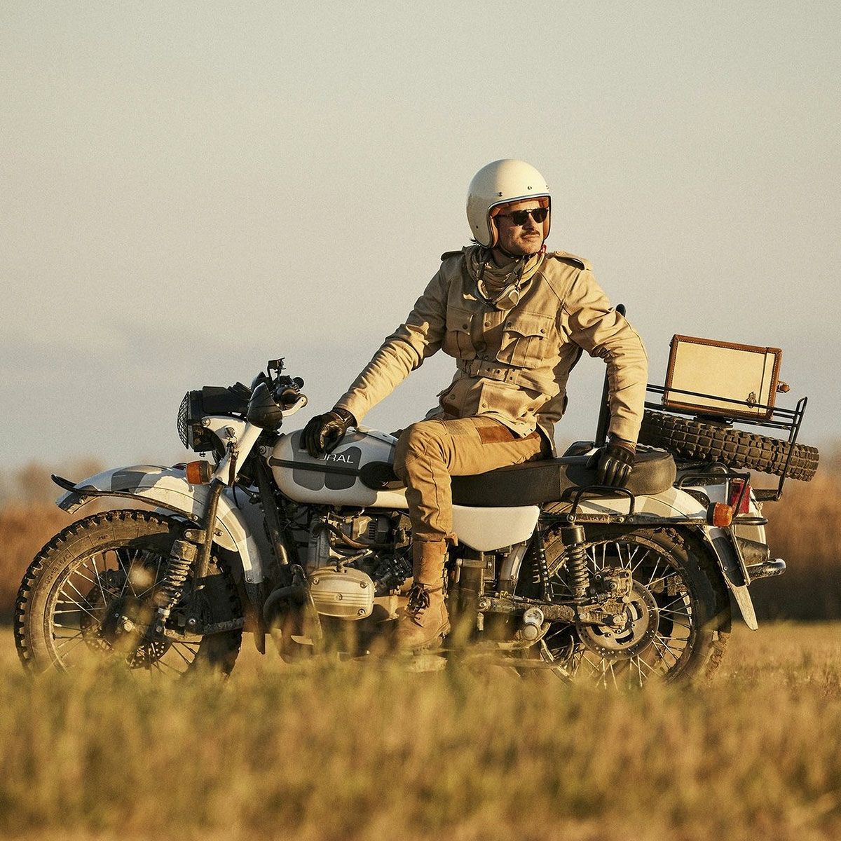 Fuel Motorcycles｜サファリ ジャケット｜ファブリック｜サンド