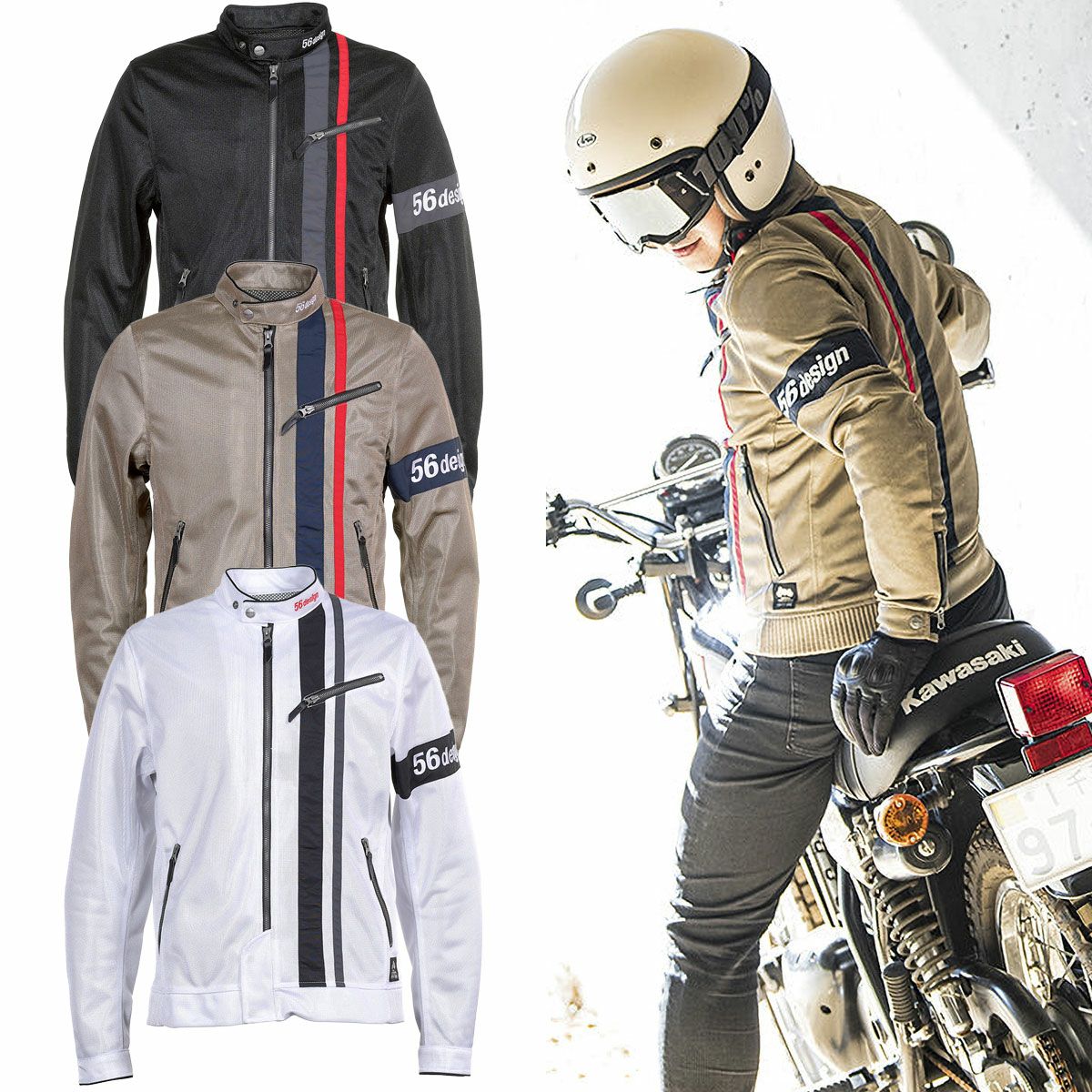 FULL MESH RIDERS JACKET | Motorimoda公式オンラインショップ