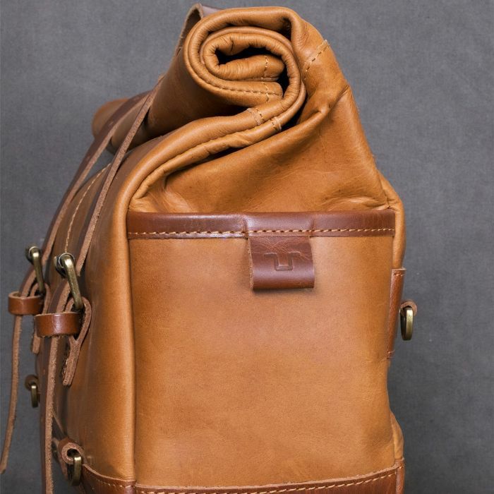 Trip Machine｜アウトロー サドルバッグ｜サイドバッグ｜ヴィンテージタン