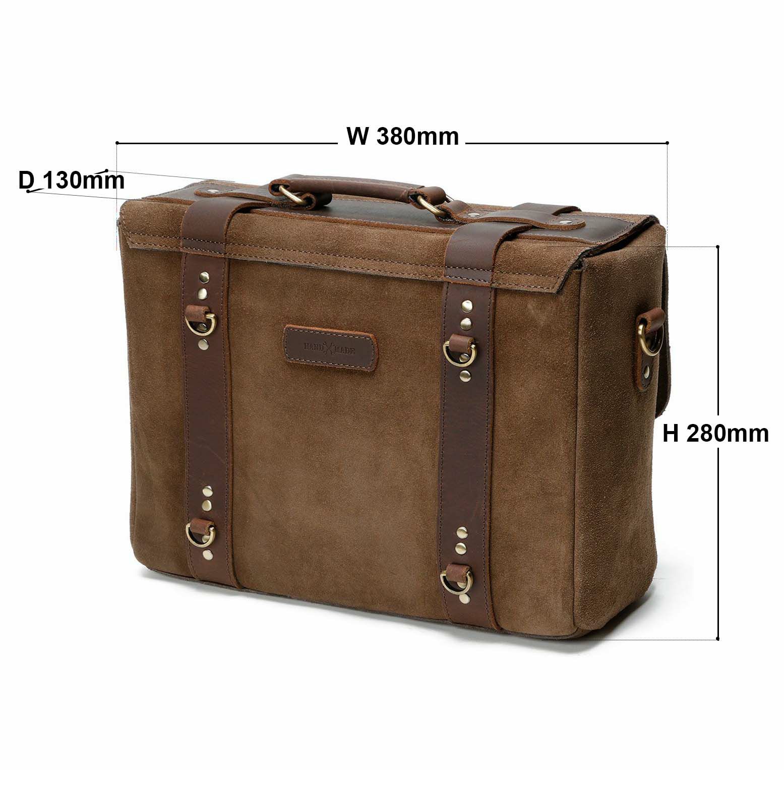 Trip Machine｜ウォーリアー サドルバッグ 2.0｜サイドバッグ｜タバコブラウン