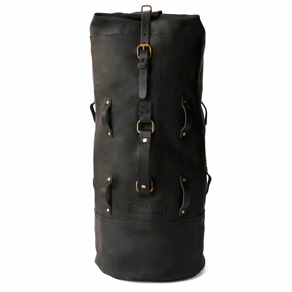 Trip Machine｜レザー ミリタリー ダッフル｜ショルダー｜クラシックブラック