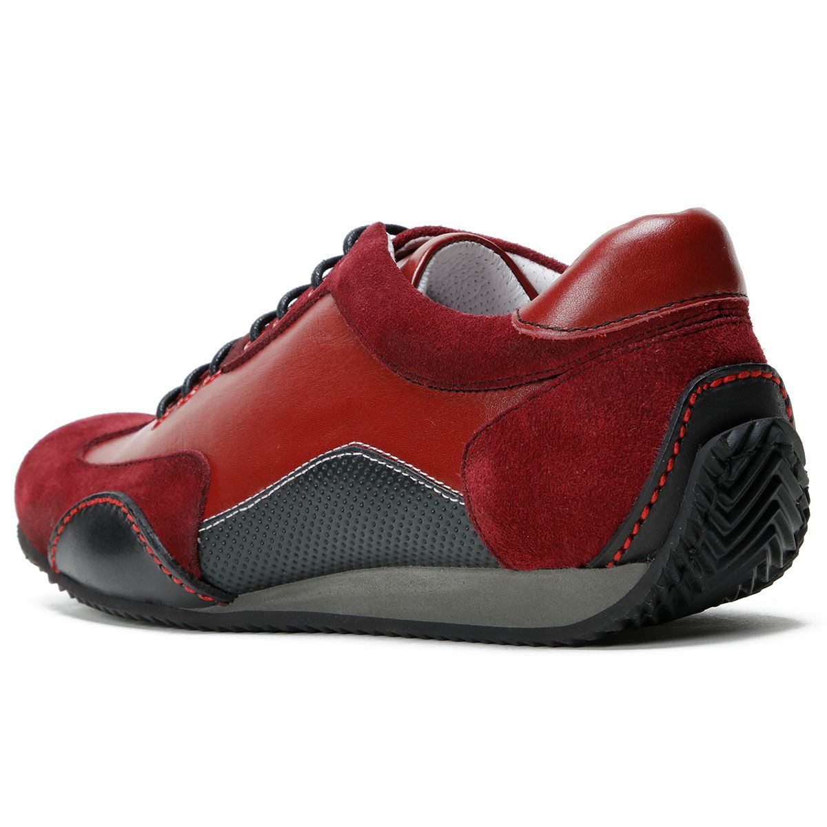 threegenerations｜NI-2425-212 ノイインテレッセ コラボモデル｜スニーカー｜レッド