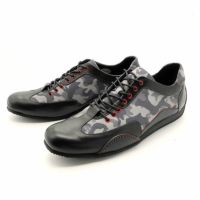 threegenerations｜NI-2425-212 ノイインテレッセ コラボモデル｜スニーカー｜ブラックカモフラージュ