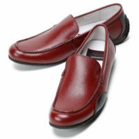 threegenerations｜NI-2427-212 ノイインテレッセ コラボモデル｜モカシン｜レッド