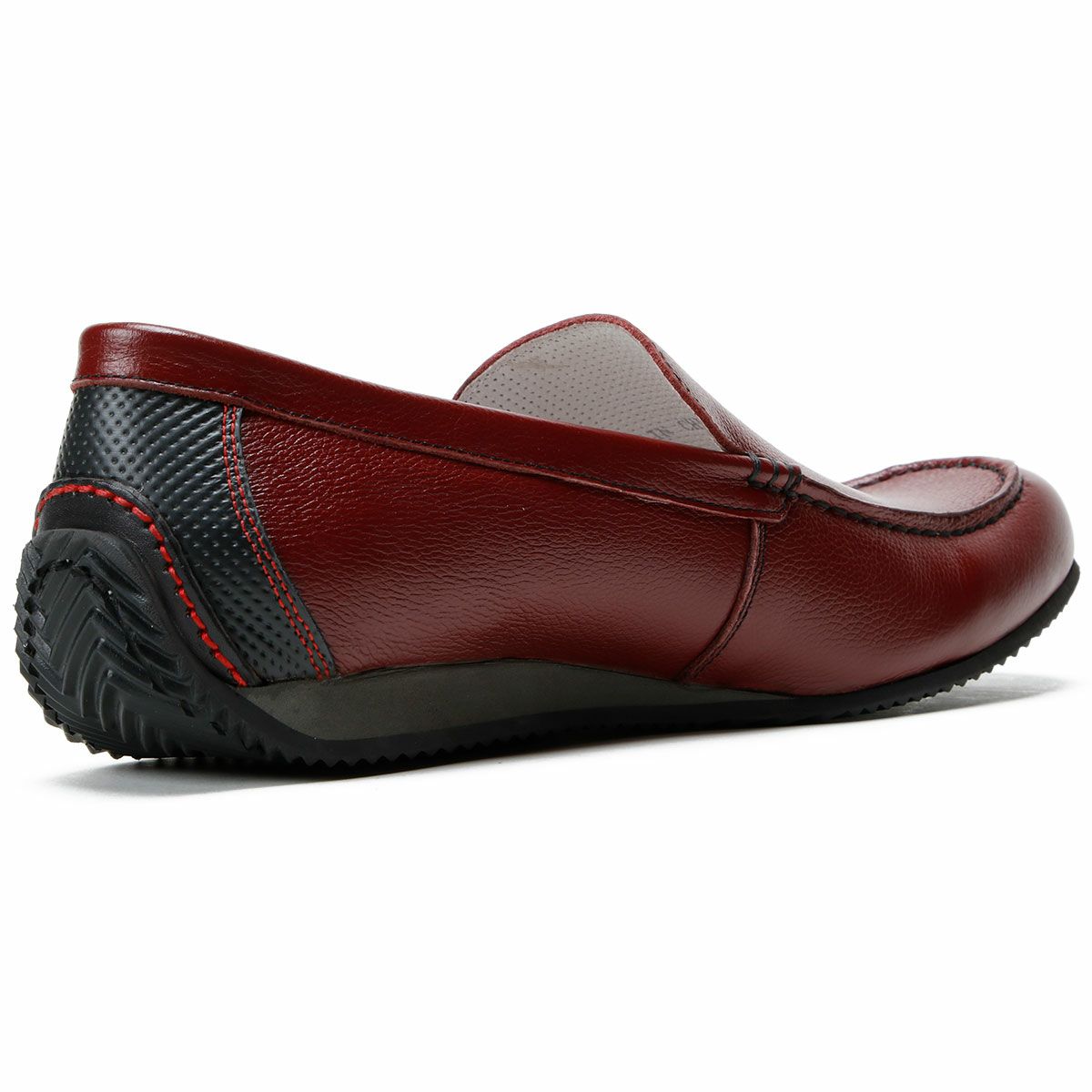 threegenerations｜NI-2427-212 ノイインテレッセ コラボモデル｜モカシン｜レッド