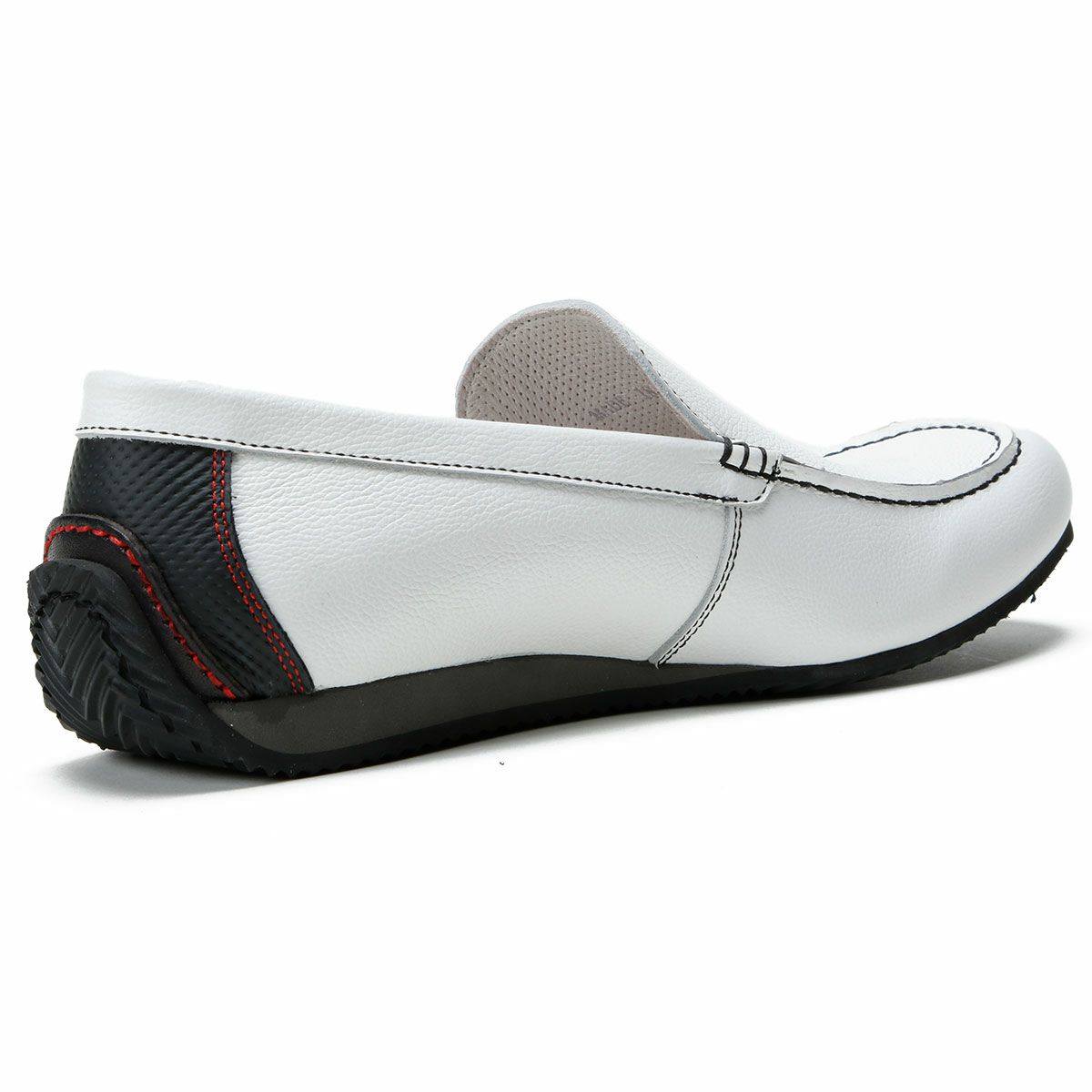 threegenerations｜NI-2427-212 ノイインテレッセ コラボモデル｜モカシン｜ホワイト