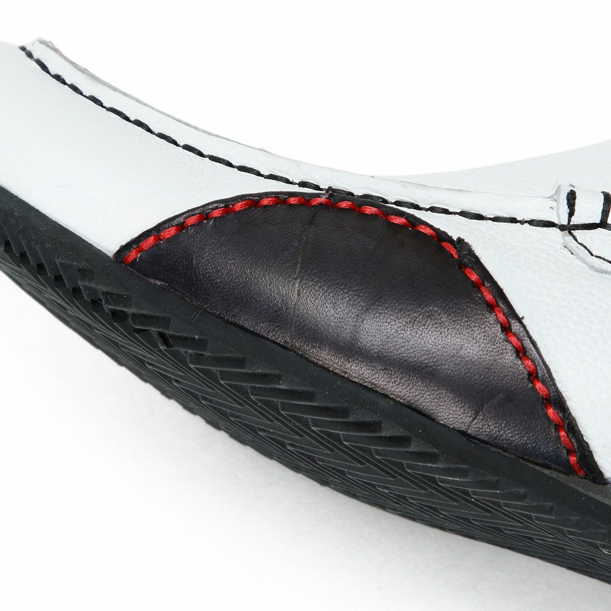 threegenerations｜NI-2427-212 ノイインテレッセ コラボモデル｜モカシン｜ホワイト