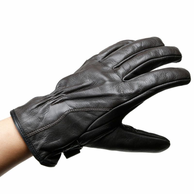 helstons｜ファースト グローブ｜3シーズン｜ブラック｜モデル着用