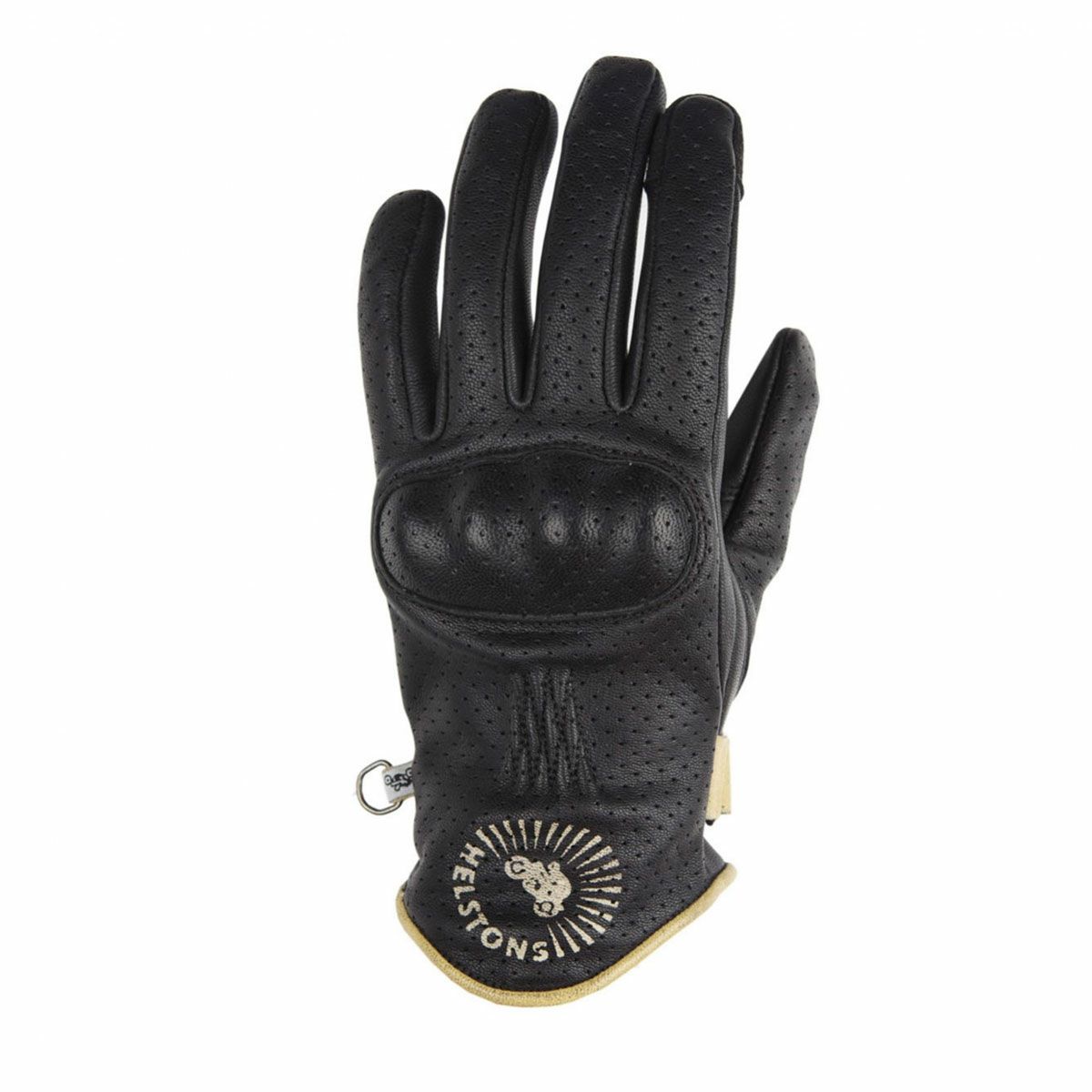 helstons｜サンシャイン エア グローブ レディ｜サマー｜ブラック×ベージュ