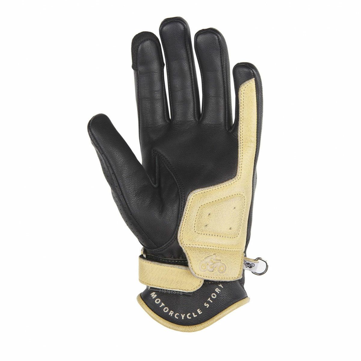 helstons｜サンシャイン エア グローブ レディ｜サマー｜ブラック×ベージュ