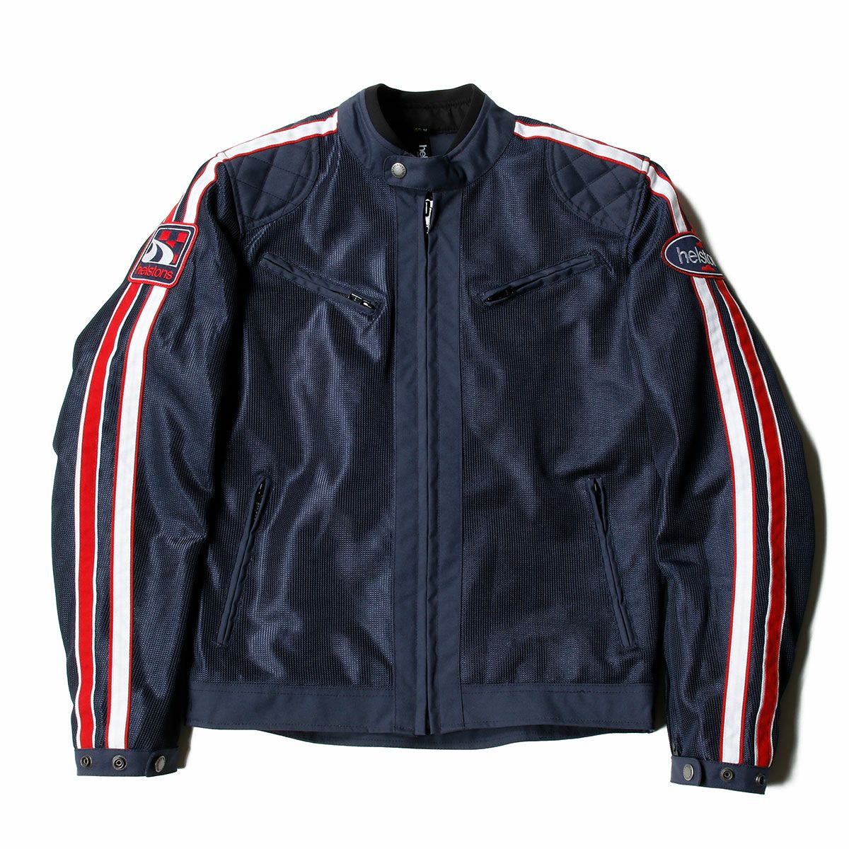 helstons｜ペース メッシュ ジャケット｜ブルー